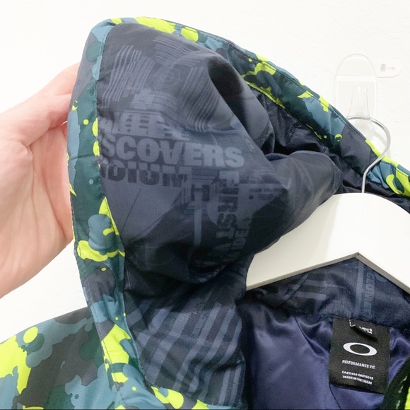 Oakley Enhance Insulation Camo Quilting Jacket S - Picture 15 of 15